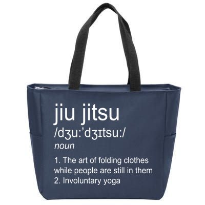 Jiu Jitsu Definition Martial Arts Zip Tote Bag