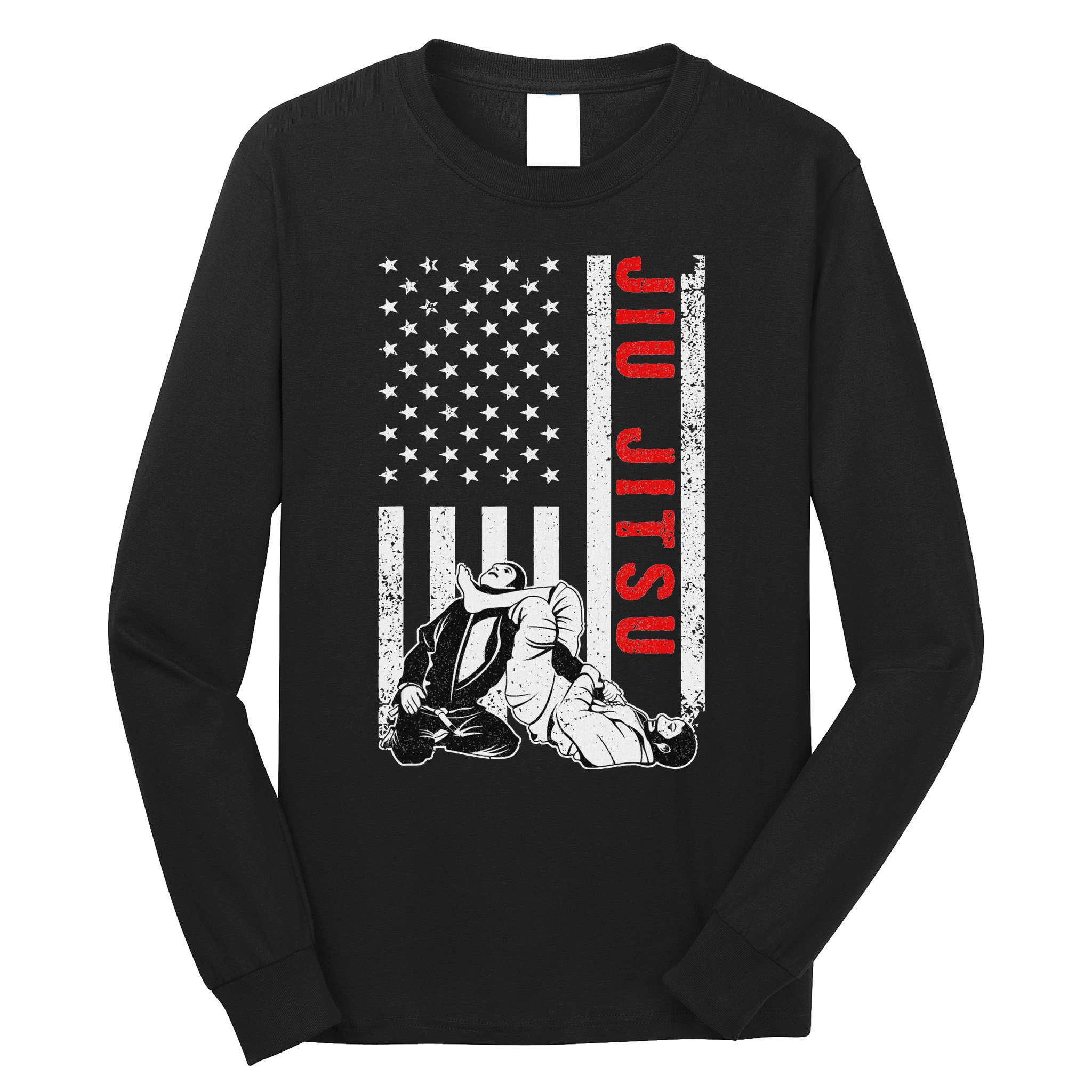 Jiu Jitsu Design Brazilian Jiu Jitsu Bjj Long Sleeve Shirt