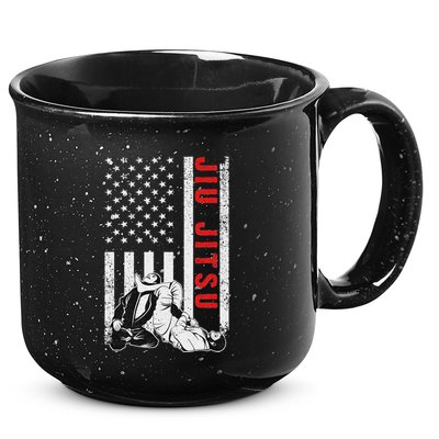 Jiu Jitsu Design Brazilian Jiu Jitsu Bjj 15oz Campfire Ceramic Mug