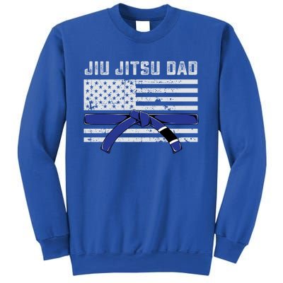 Jiu Jitsu Dad Blue Belt Police Lives Matter Thin Blue Line Great Gift Sweatshirt