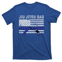 Jiu Jitsu Dad Blue Belt Police Lives Matter Thin Blue Line Great Gift T-Shirt