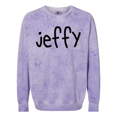 Jeffy Colorblast Crewneck Sweatshirt