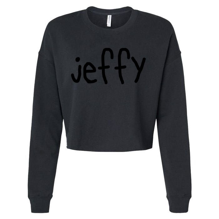 Jeffy Cropped Pullover Crew