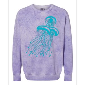 Jellyfish Colorblast Crewneck Sweatshirt