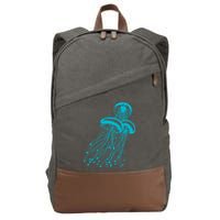 Jellyfish Cotton Canvas Backpack