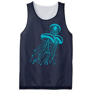 Jellyfish Mesh Reversible Basketball Jersey Tank