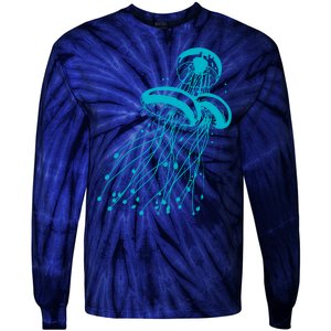 Jellyfish Tie-Dye Long Sleeve Shirt