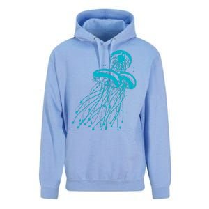 Jellyfish Unisex Surf Hoodie