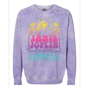 J.A.N.I.S J.O.P.L.I.N Fillmore West Colorblast Crewneck Sweatshirt