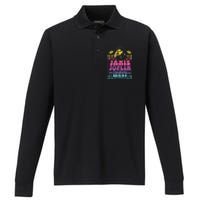 J.A.N.I.S J.O.P.L.I.N Fillmore West Performance Long Sleeve Polo