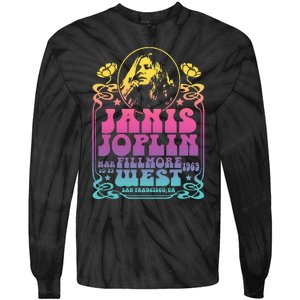 J.A.N.I.S J.O.P.L.I.N Fillmore West Tie-Dye Long Sleeve Shirt