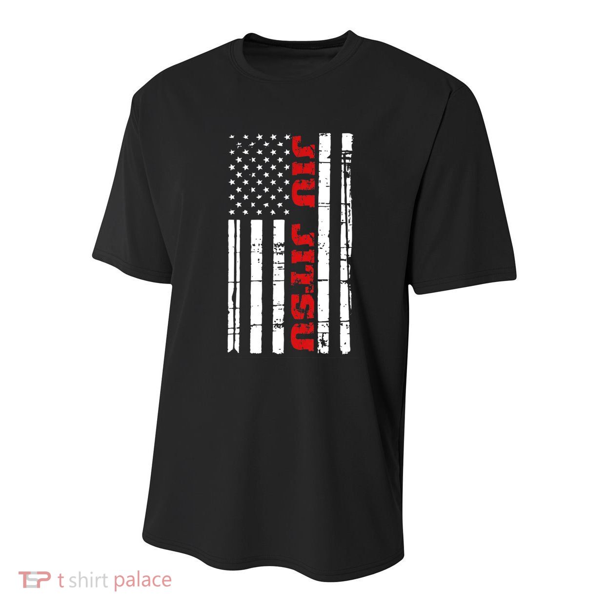 Jiu Jitsu Flag TShirt American Jiu Jitsu Shirt BJJ Youth Performance Sprint T-Shirt