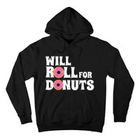 Jiu Jitsu Funny Will Roll For Donuts BJJ Hoodie