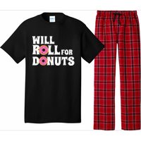 Jiu Jitsu Funny Will Roll For Donuts BJJ Pajama Set