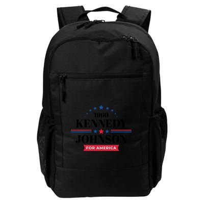 Jfk John F Kennedy Johnson Campaign Funny Gift Daily Commute Backpack