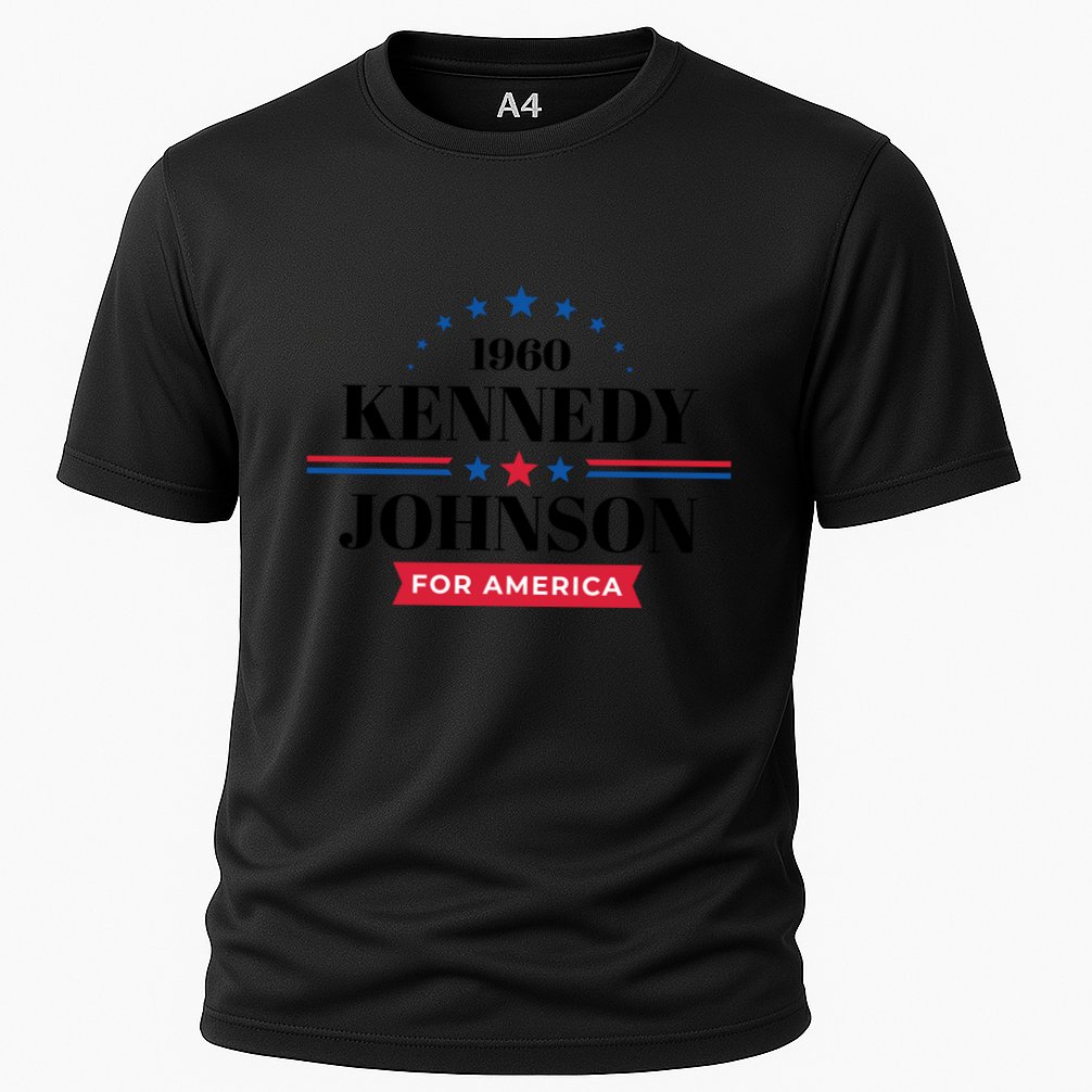 Jfk John F Kennedy Johnson Campaign Funny Gift Cooling Performance Crew T-Shirt