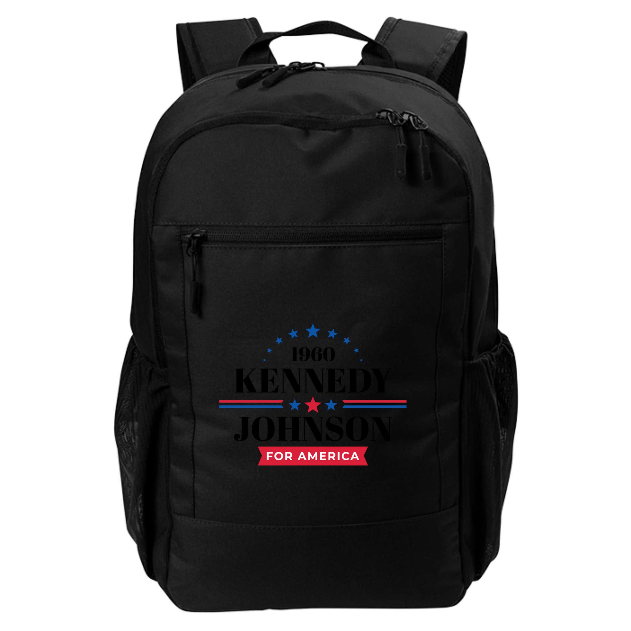 Jfk John F Kennedy Johnson Campaign Funny Gift Backpack