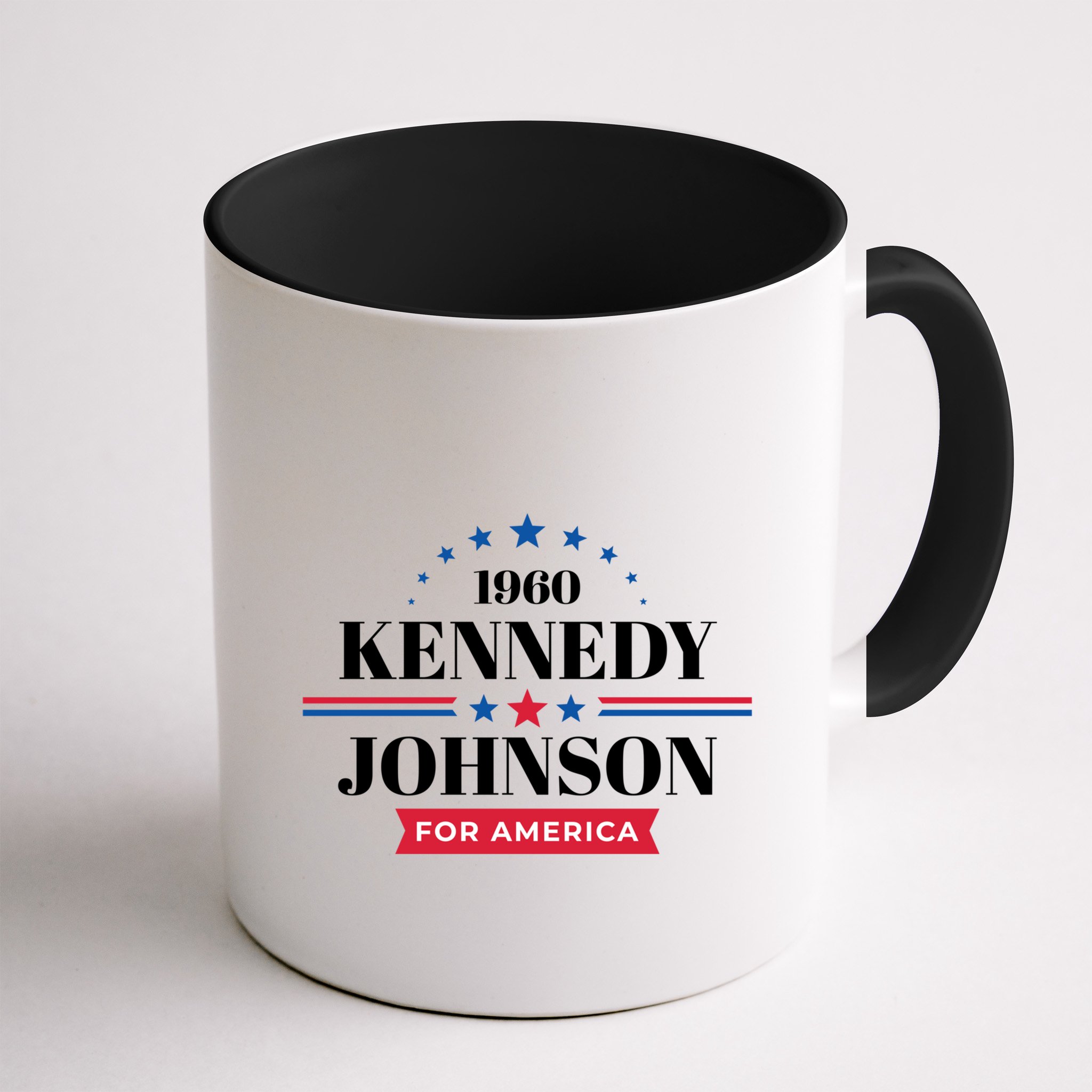 Jfk John F Kennedy Johnson Campaign Funny Gift Mug