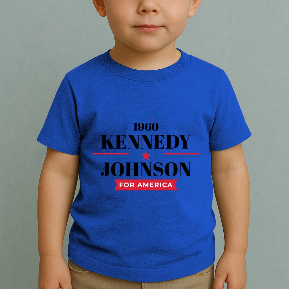 Jfk John F Kennedy Johnson Campaign Funny Gift Toddler T-Shirt