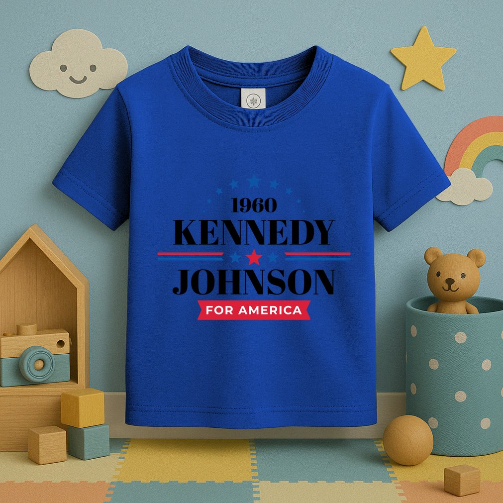 Jfk John F Kennedy Johnson Campaign Funny Gift Toddler T-Shirt