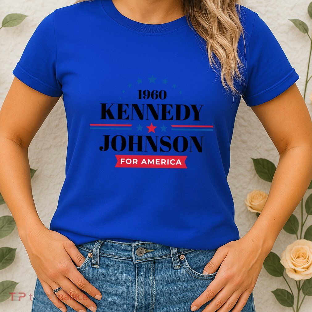 Jfk John F Kennedy Johnson Campaign Funny Gift Womens T-Shirt