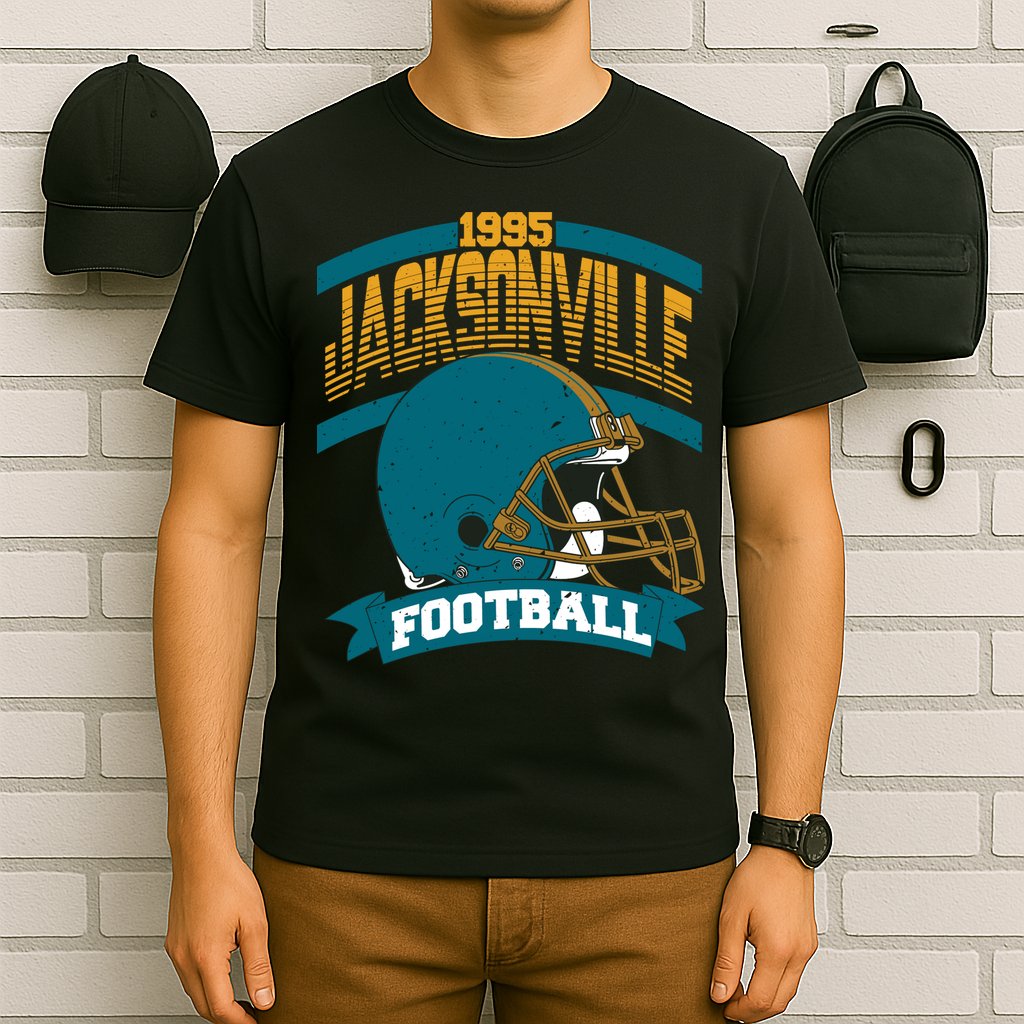 Jacksonville Jaguar Football Team Supporter T-Shirt