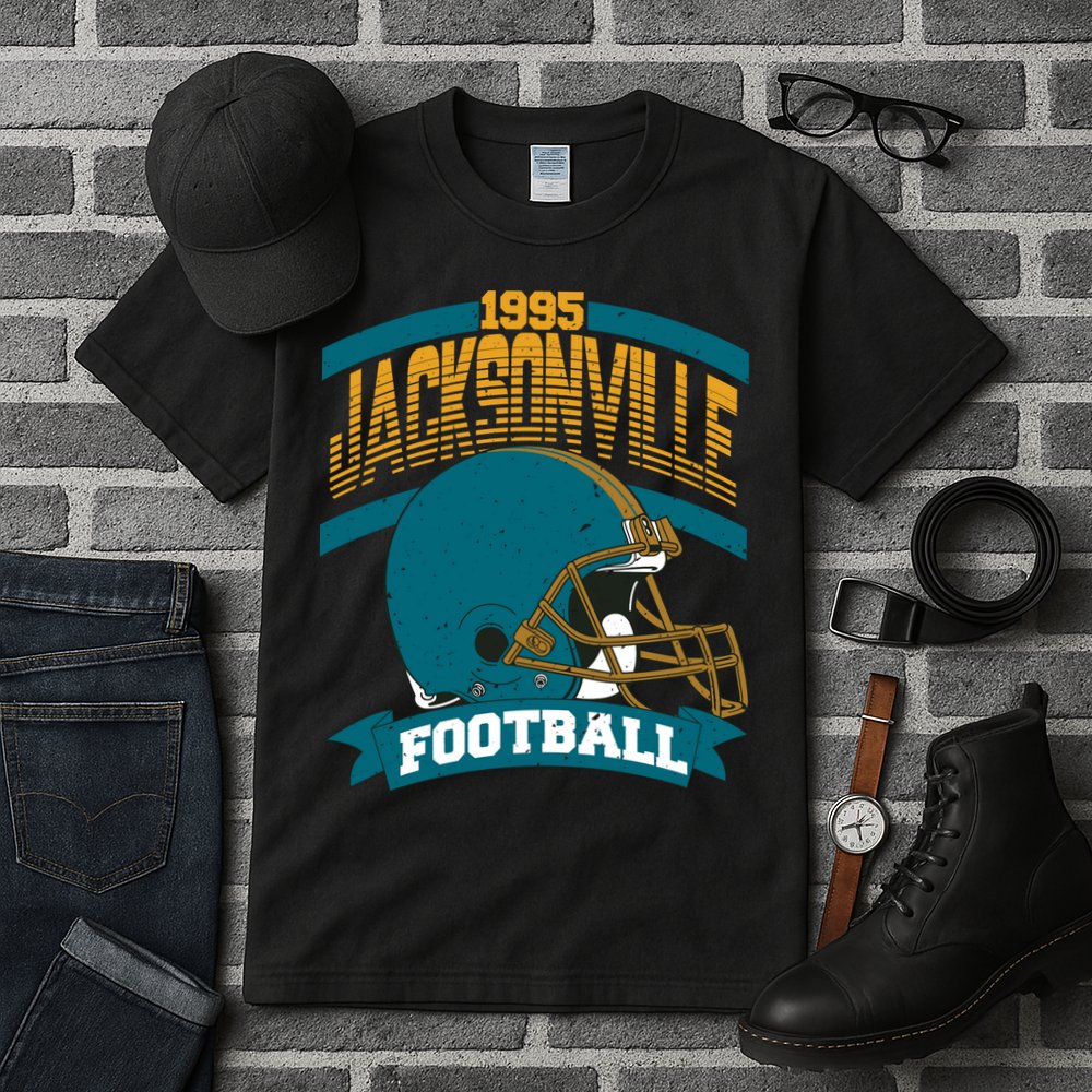 Jacksonville Jaguar Football Team Supporter Tall T-Shirt