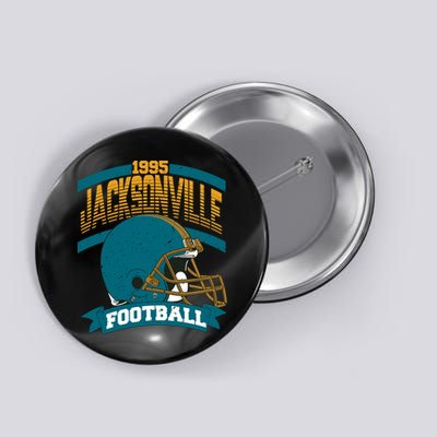 Jacksonville Jaguar Football Team Supporter Button