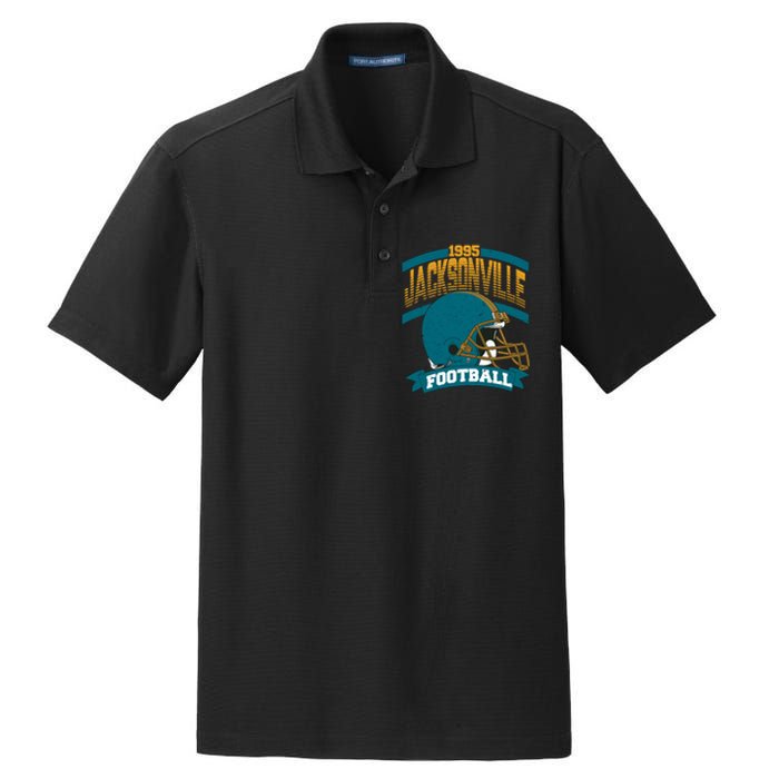 Jacksonville Jaguar Football Team Supporter Dry Zone Grid Polo