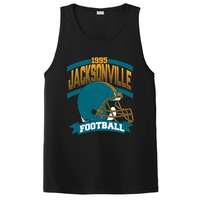 Jacksonville Jaguar Football Team Supporter PosiCharge Competitor Tank