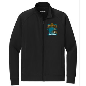 Jacksonville Jaguar Football Team Supporter Stretch Full-Zip Cadet Jacket