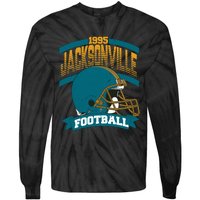 Jacksonville Jaguar Football Team Supporter Tie-Dye Long Sleeve Shirt