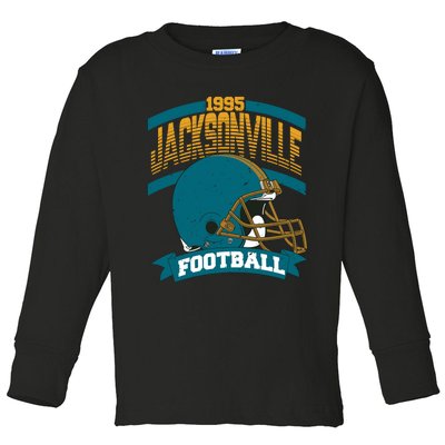 Jacksonville Jaguar Football Team Supporter Toddler Long Sleeve Shirt