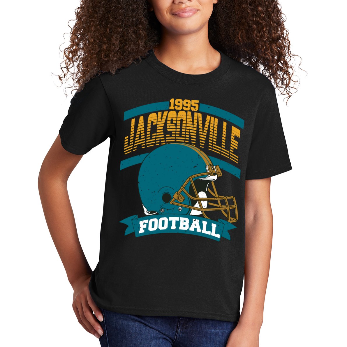 Jacksonville Jaguar Football Team Supporter Kids T-Shirt