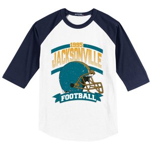 Jacksonville Jaguar Football Team Supporter Baseball Sleeve Shirt