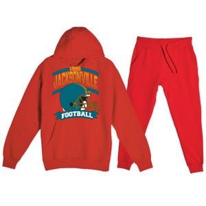 Jacksonville Jaguar Football Team Supporter Premium Hooded Sweatsuit Set