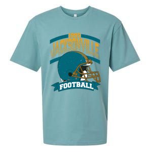 Jacksonville Jaguar Football Team Supporter Sueded Cloud Jersey T-Shirt