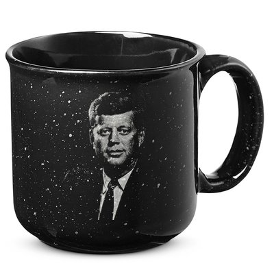 Jfk John F Kennedy Presidential Souvenir President 15oz Campfire Ceramic Mug