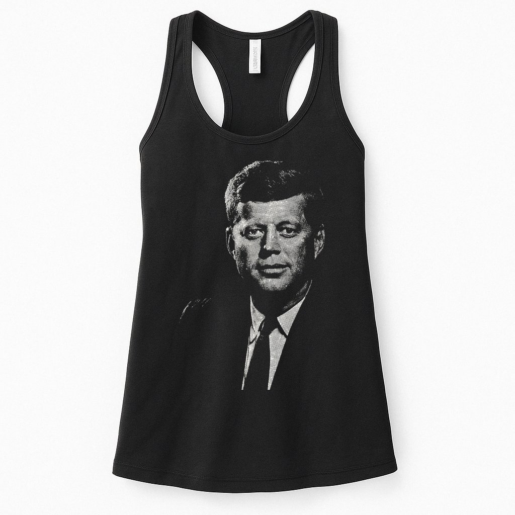 Jfk John F Kennedy Presidential Souvenir President Womens Tank Top