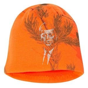 Jfk John F Kennedy Presidential Souvenir President Kati - Camo Knit Beanie