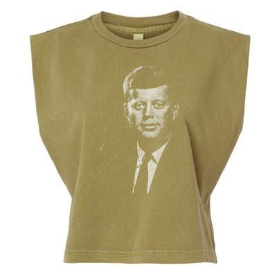Jfk John F Kennedy Presidential Souvenir President Garment-Dyed Women's Muscle Tee