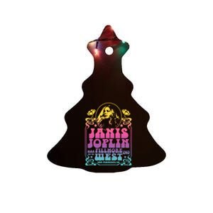 Janis_ Joplin Fillmore West Ceramic Tree Ornament