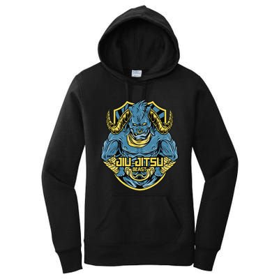 Jiu jitsu Funny definition BJJ or MMA grappler Women's Pullover Hoodie