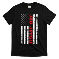 Jiu Jitsu Flag American Jiu Jitsu Bjj T-Shirt