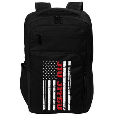 Jiu Jitsu Flag American Jiu Jitsu Bjj Impact Tech Backpack