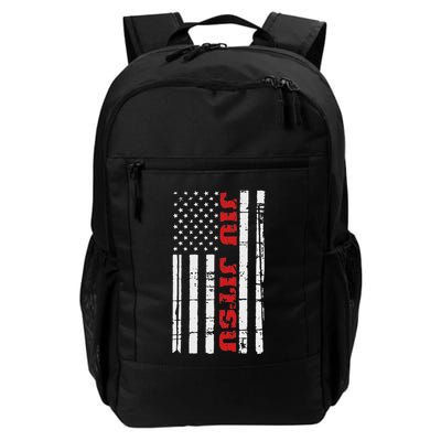 Jiu Jitsu Flag American Jiu Jitsu Bjj Backpack
