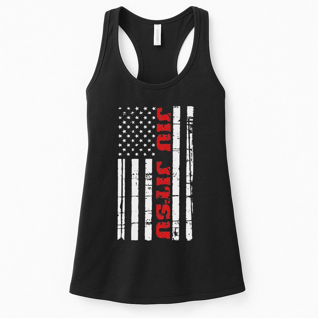 Jiu Jitsu Flag American Jiu Jitsu Bjj Womens Tank Top