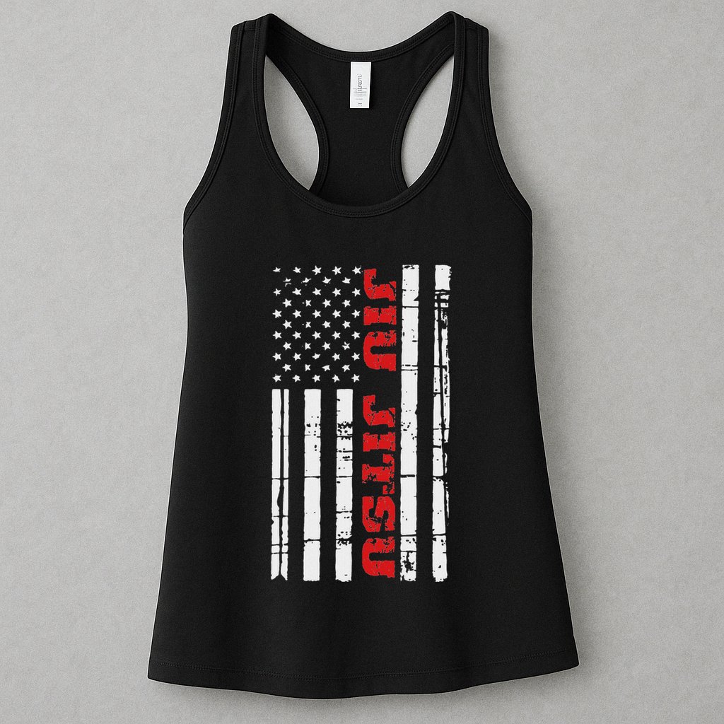 Jiu Jitsu Flag American Jiu Jitsu Bjj Womens Tank Top
