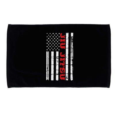 Jiu Jitsu Flag American Jiu Jitsu Bjj Microfiber Hand Towel