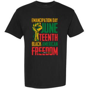 Juneteenth Juneteenth For Freedom Garment-Dyed Heavyweight T-Shirt